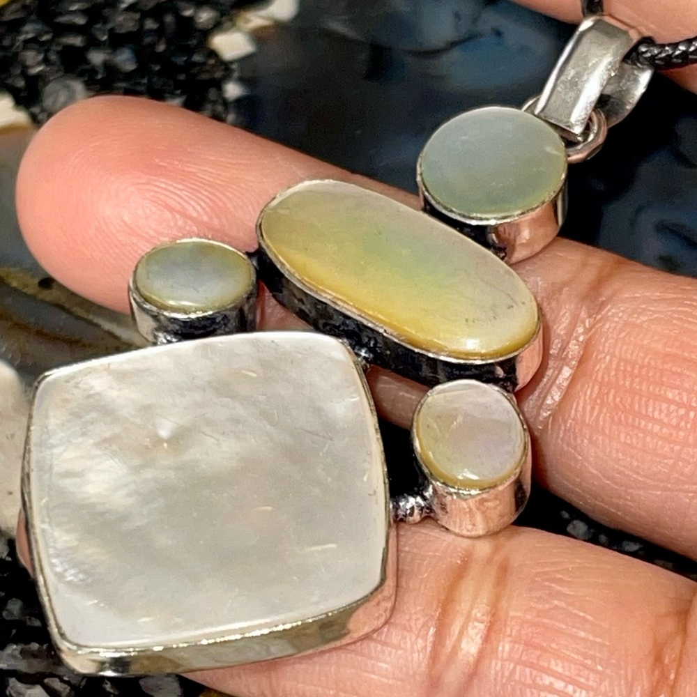 Mother of Pearl Pendant 2 1/2”
